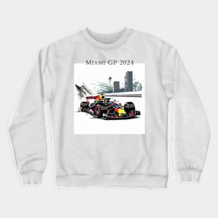 2024 Miami Grand Prix F1 T-Shirt - Merchandise | Unique F1 Tracks Design | Limited Edition | Perfect Gift for Miami F1 Fans Crewneck Sweatshirt